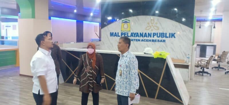 Gedung Mall Pelayanan Publik Aceh Besar di Lambaro Tak Berfungsi