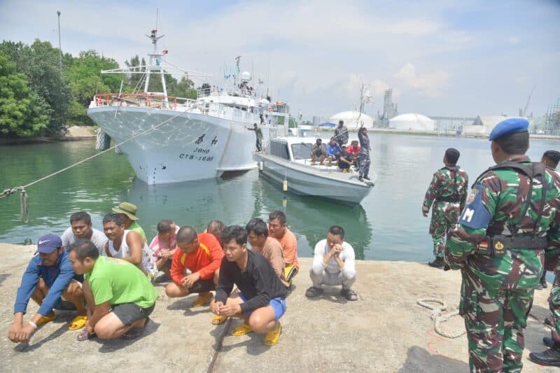 Satu Kapal Penangkap Ikan Asal Taiwan Ditangkap di Perairan Lhokseumawe