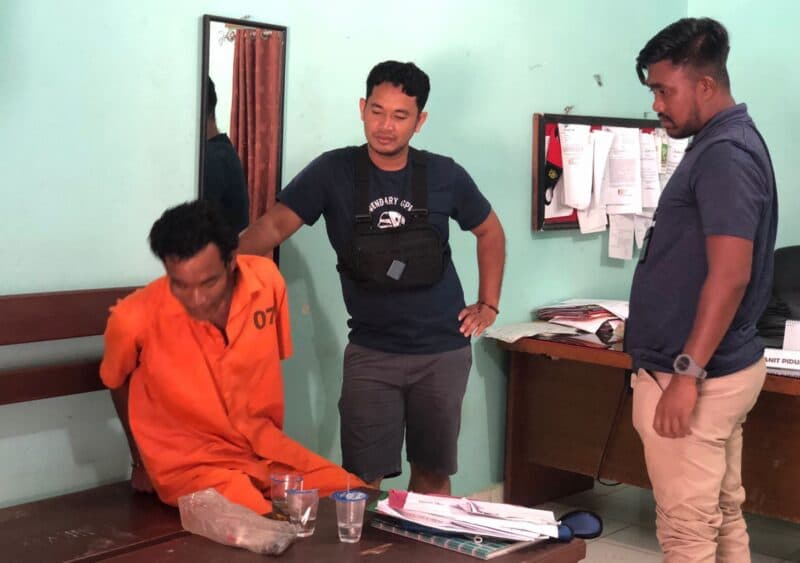 Petualangan Pelaku Pembunuhan Sukoco di Jalan 30 Berakhir di Polres Abdya