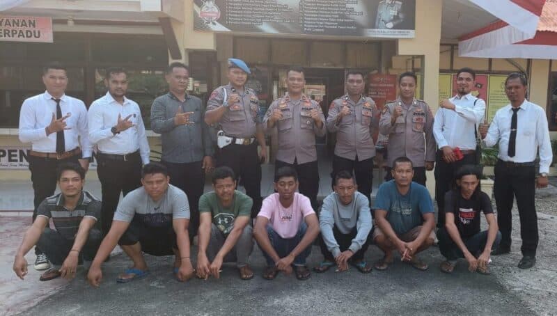 7 Pelaku Pungli di Ekowisata Manggrove Langsa Dibekuk Polisi