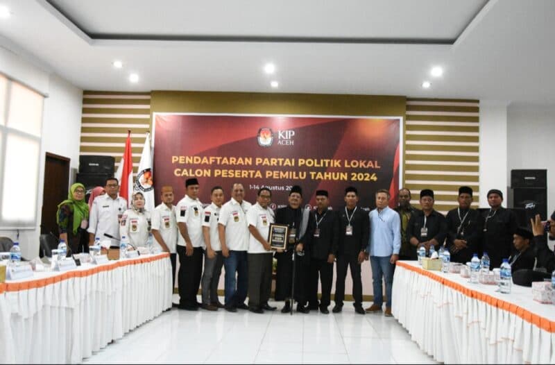 KIP Aceh: Dokumen Pendaftaran Partai Gabthat Lengkap