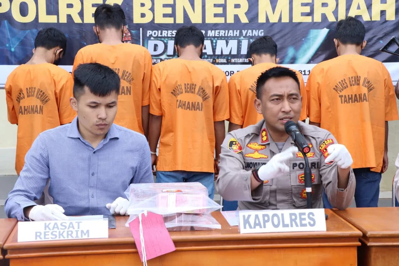 Komplotan Pencuri Uang Ratusan Juta di Bener Meriah Ditangkap