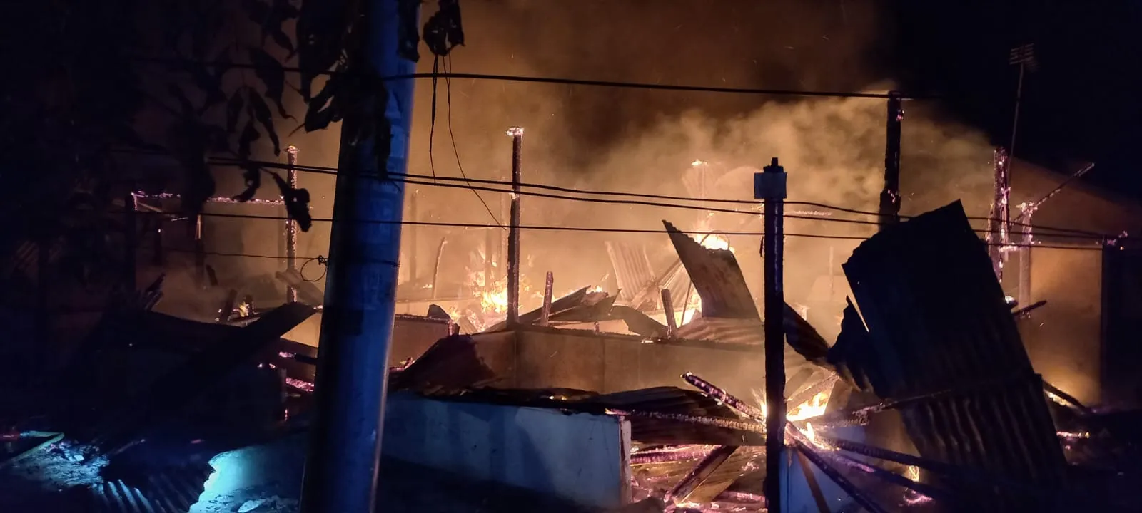 Lima Unit Rumah di Aceh Besar Hangus Terbakar