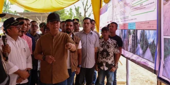 Rekanan Diminta Pengerjaan Jalan Peureulak-Lokop Tak Dikerjakan Asal-asalan