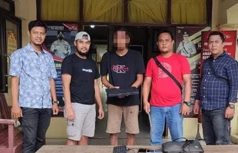 Bobol Rumah Bayangkara di Langsa, Pencuri yang Berprofesi Tukang Bangunan Ditangkap