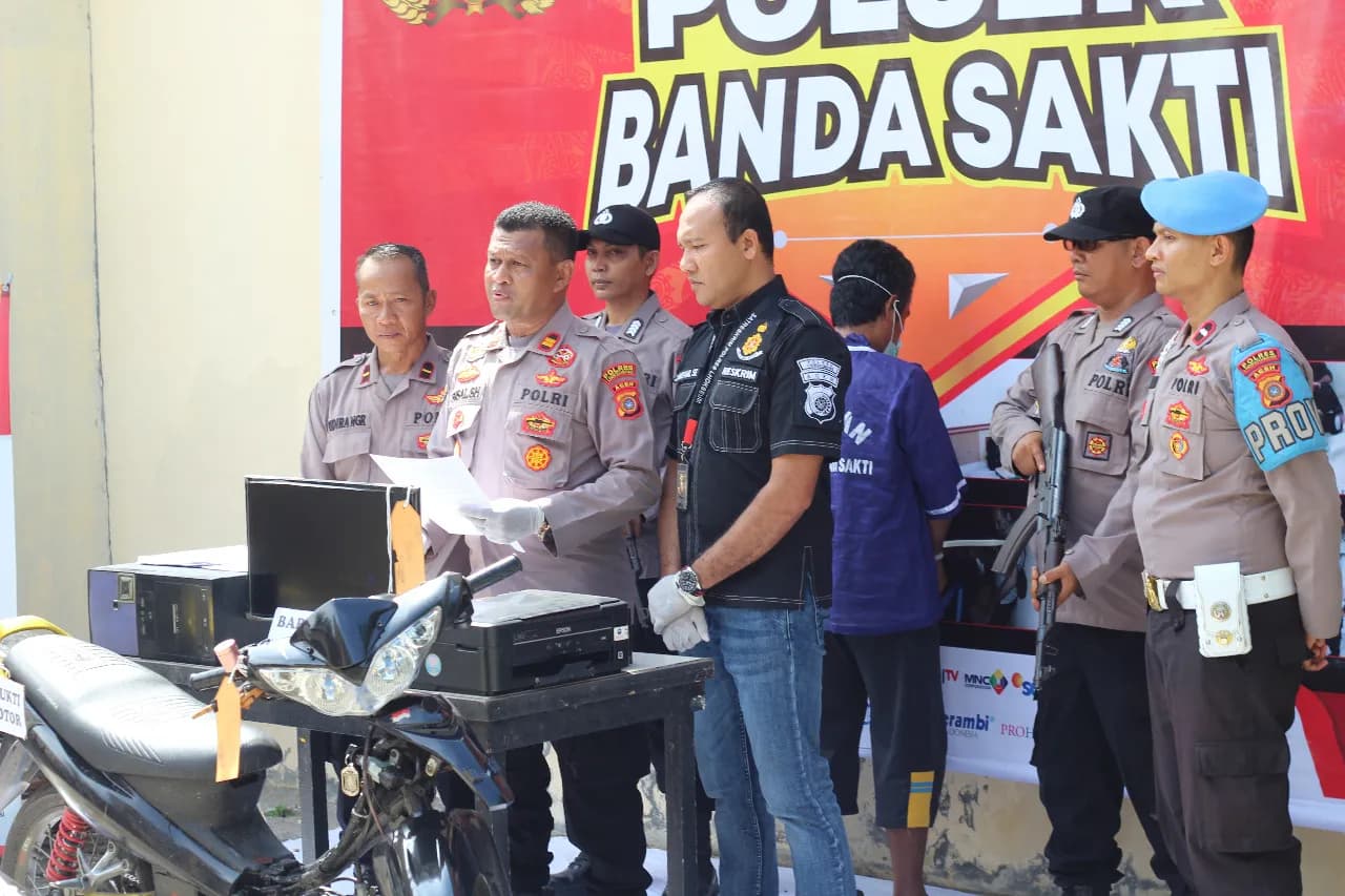 Polisi Amankan Pengutip Retribusi Sampah Ilegal di Lhokseumawe