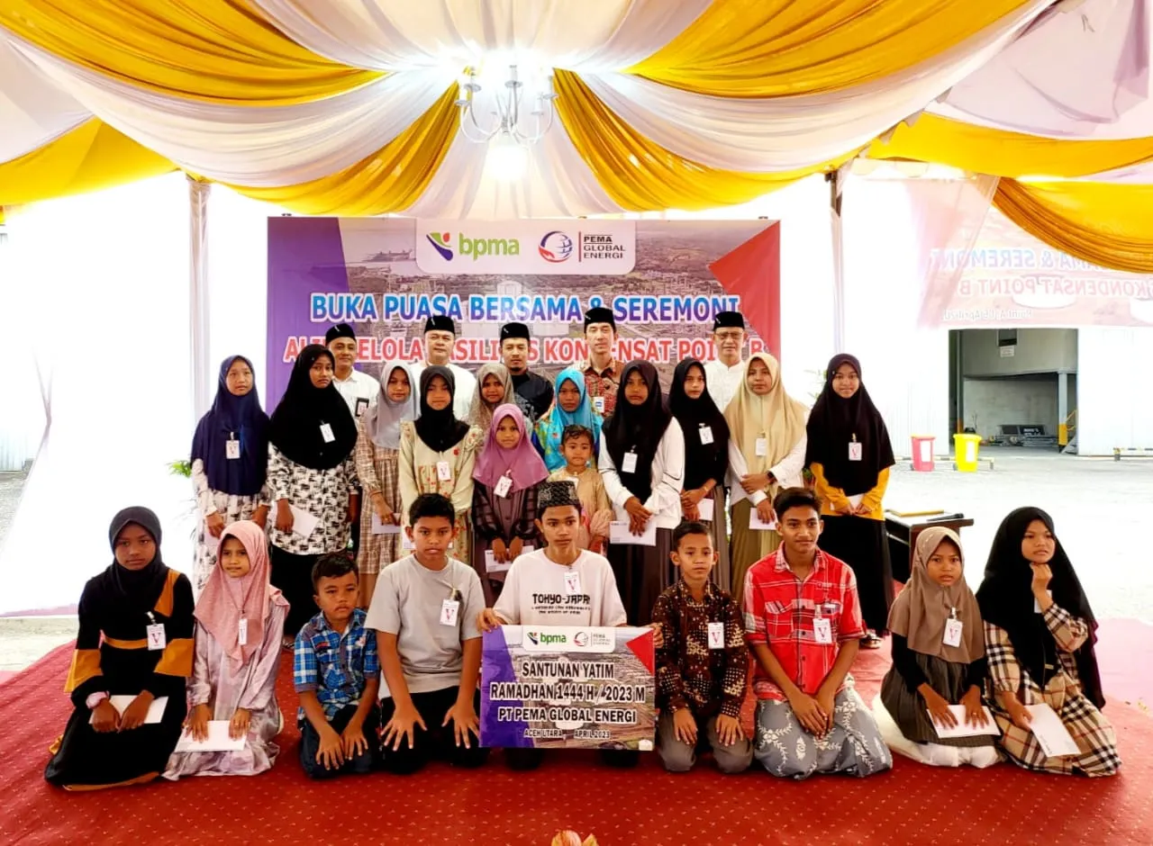 Pema Global Energi Santuni 4.000 Anak Yatim dan Dhuafa di Aceh Utara