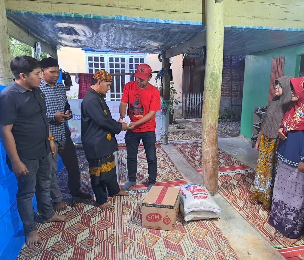 JI Foundation salurkan santunan untuk korban truk masuk jurang di Aceh Besar