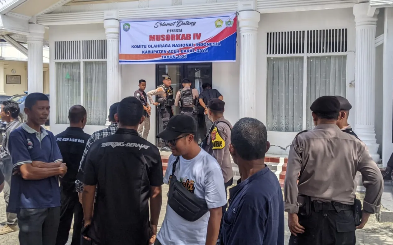 Belasan Cabor di Cegat Saat Masuk, Musorkab Koni IV Abdya Sempat Ricuh