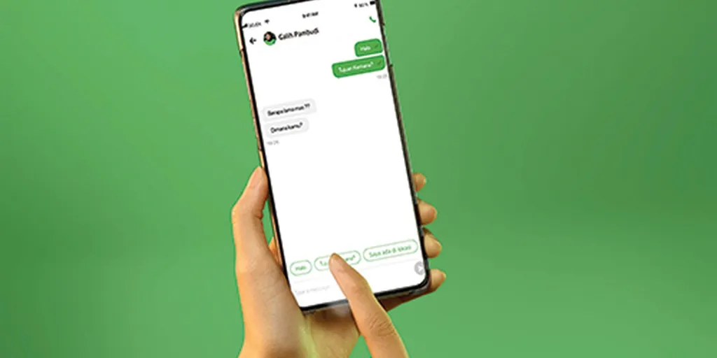 Cara Chat di Aplikasi Gojek, Bisa Seperti di WhatsApp