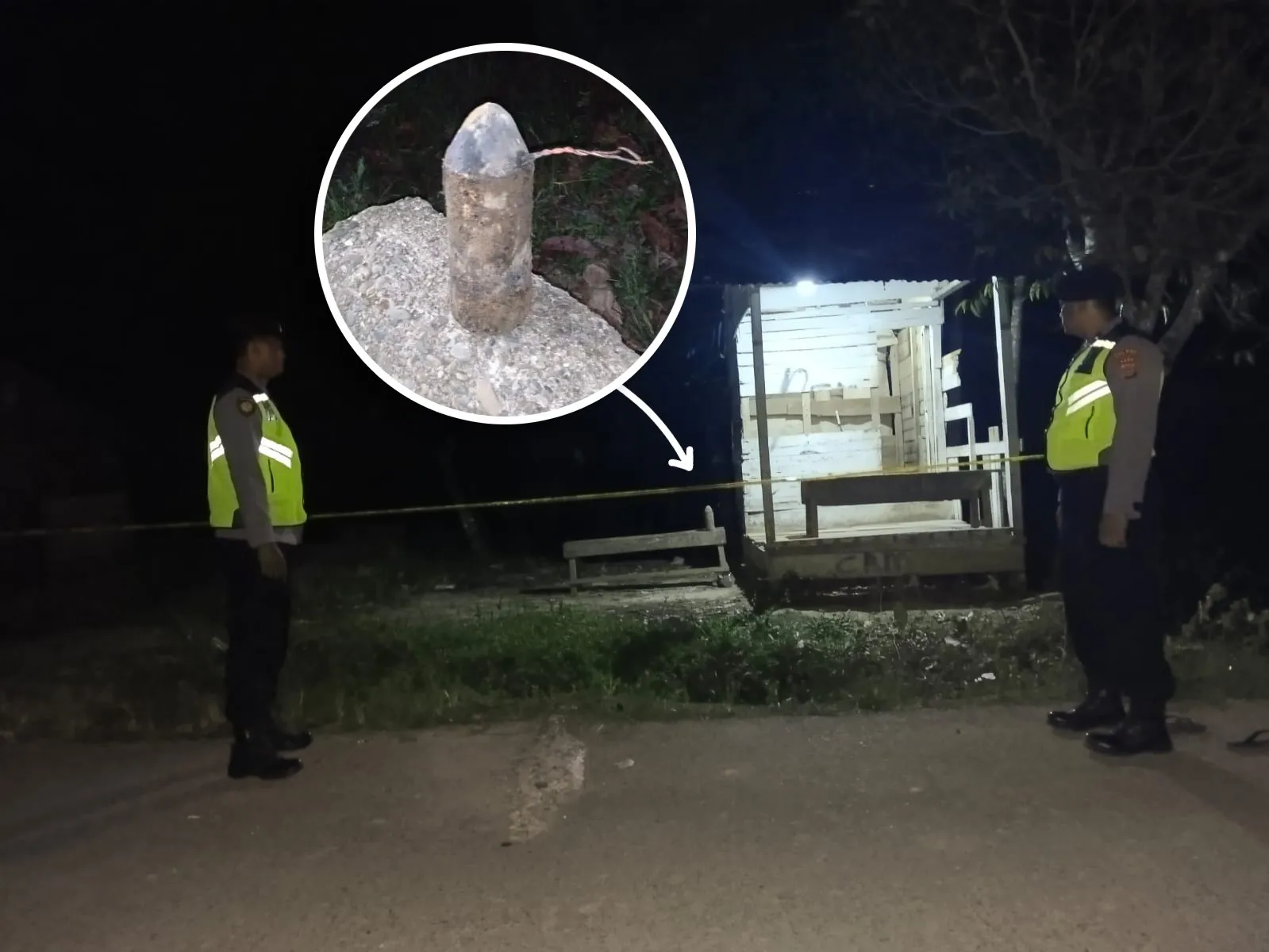 Benda Mirip Bom Tersangkut Jaring di Aceh Utara Dievakuasi