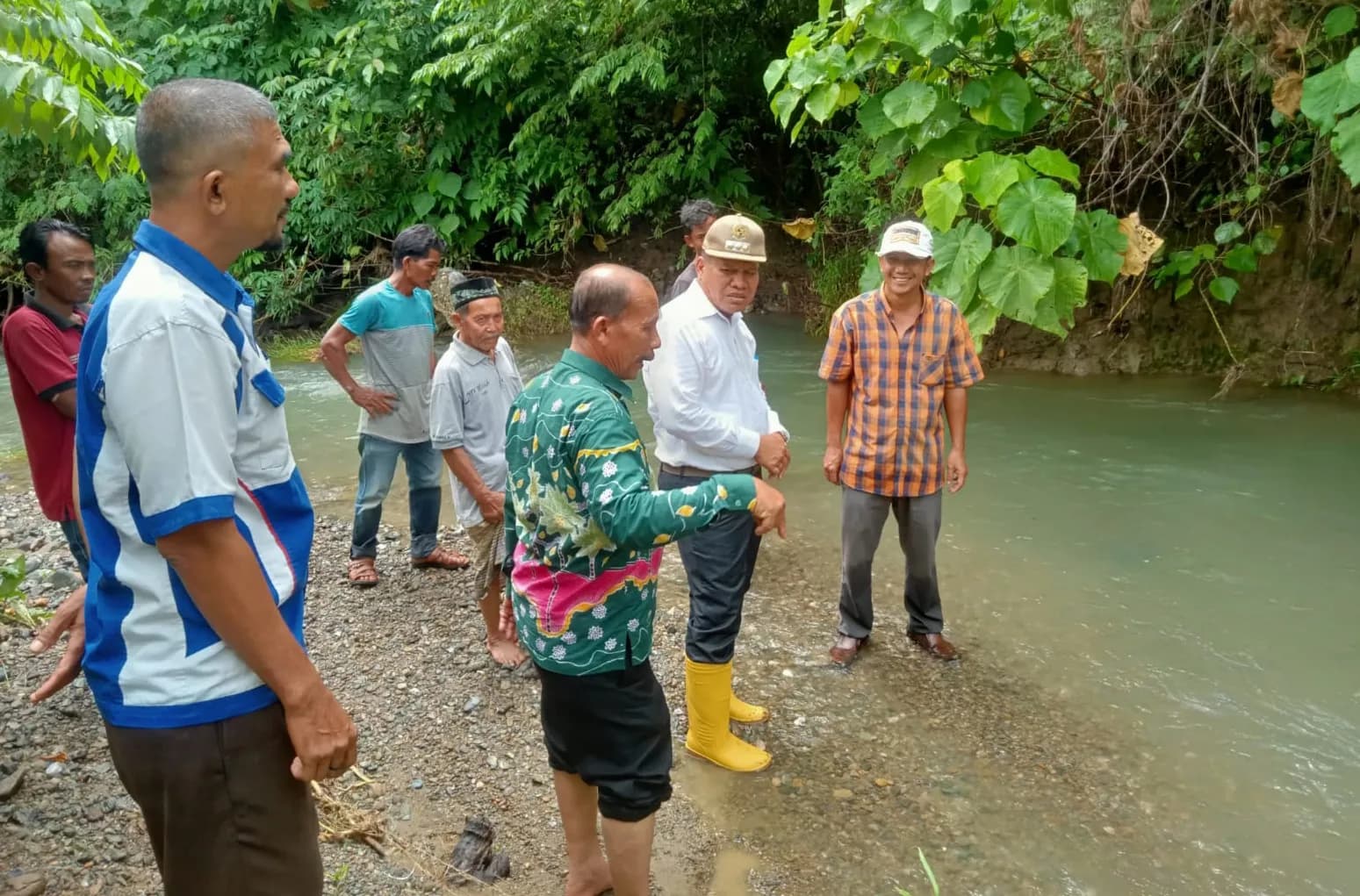 Irigasi Tidak Kunjung Diperbaiki, 8 Tahun Petani di Dua Gampong Kuala Bate Tidak Bisa Tanam Padi