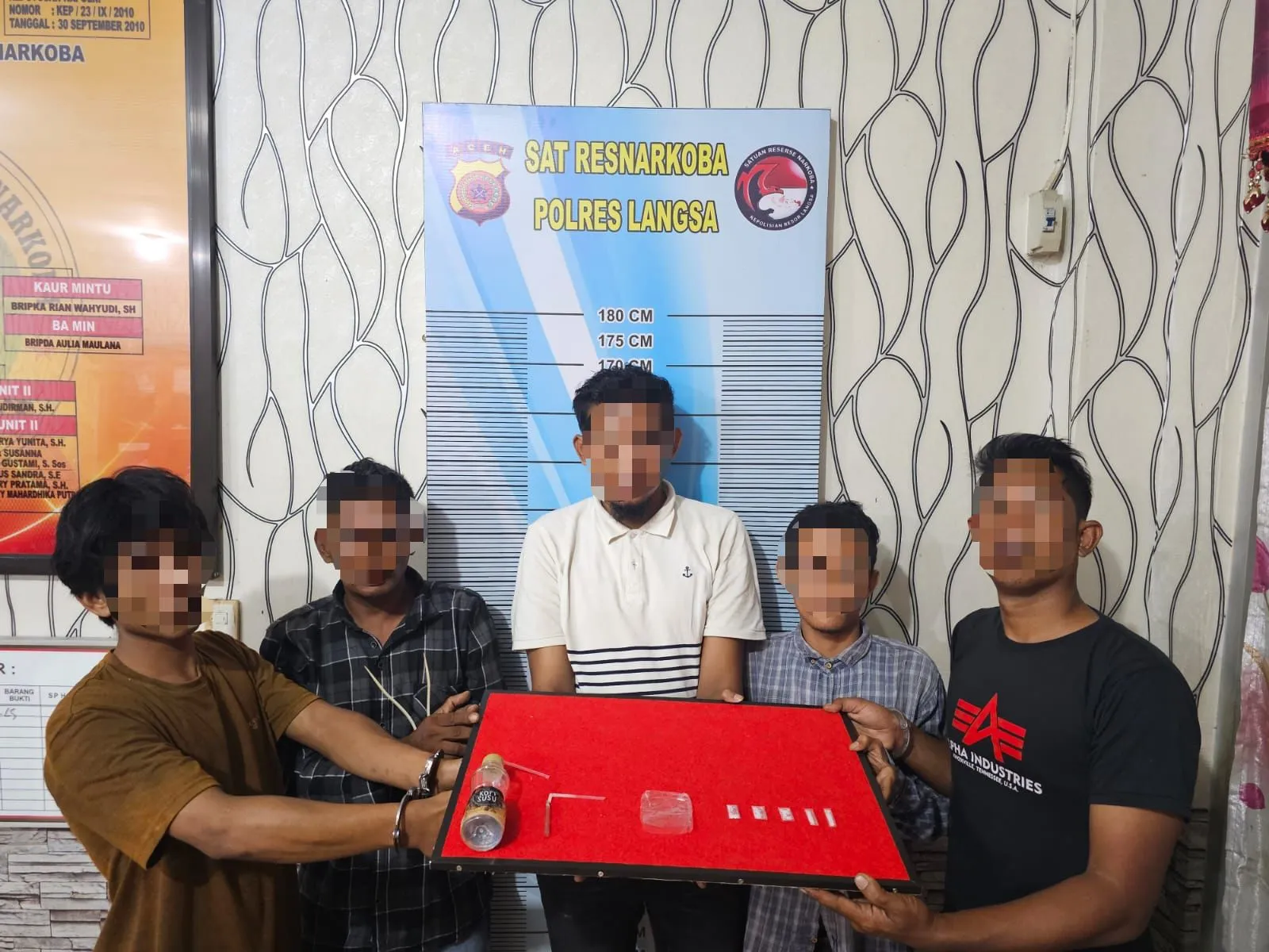 Posting di FB, 5 Remaja di Langsa Digerebek Polisi Saat Pesta Sabu