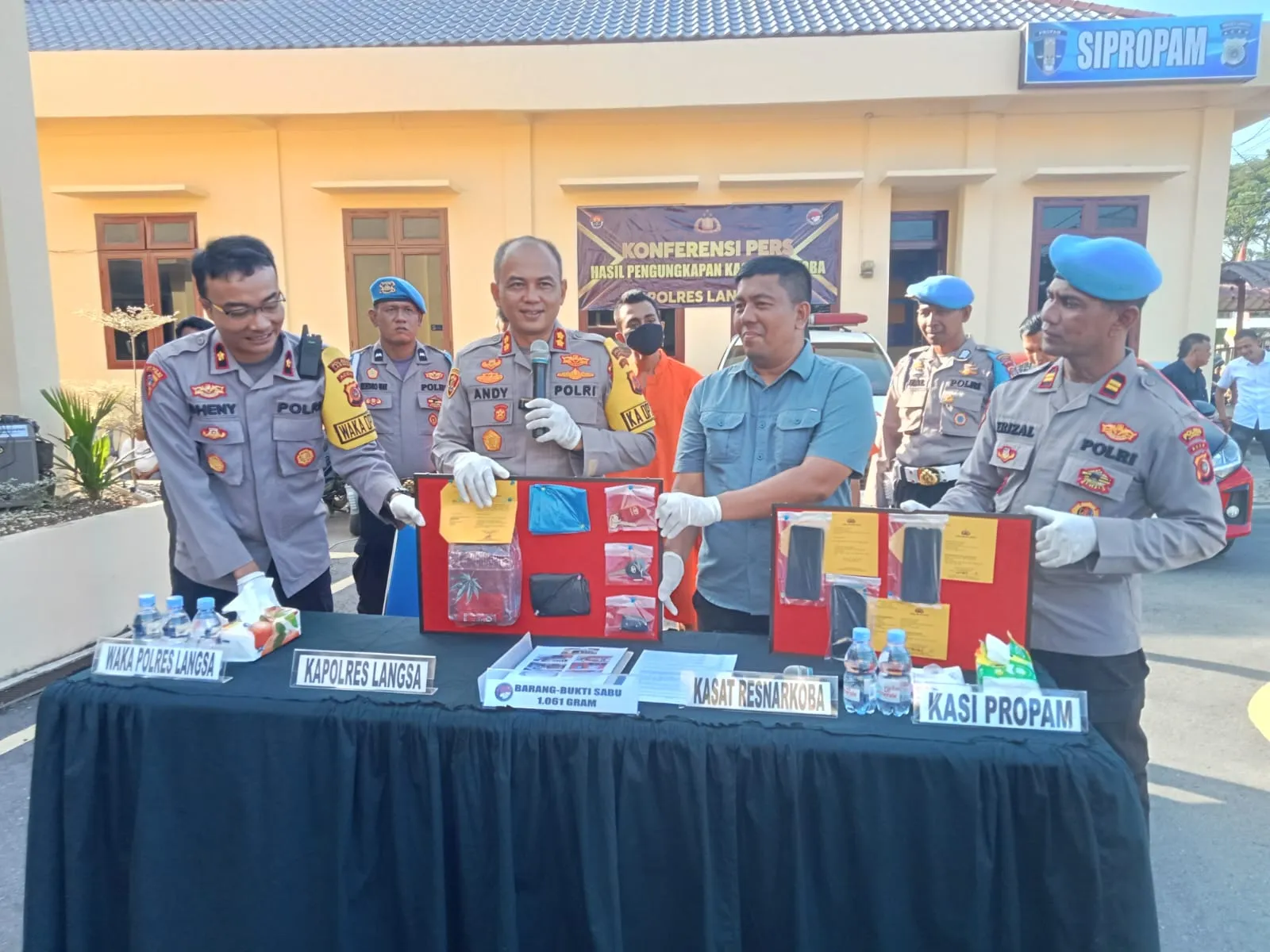 Polisi Buru Pengedar Sabu di Langsa yang Diduga Gunakan Mobil Ambulance Saat Transaksi