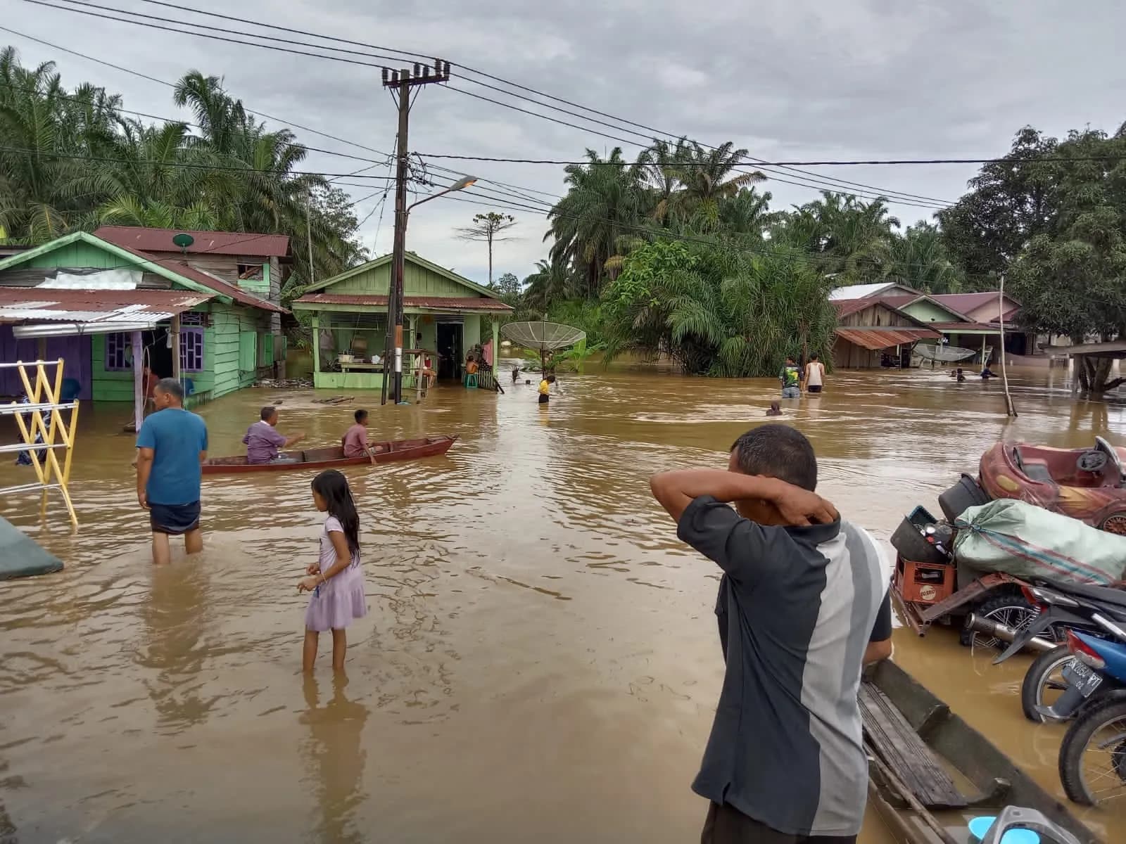 Banjir di Aceh Singkil Meluas