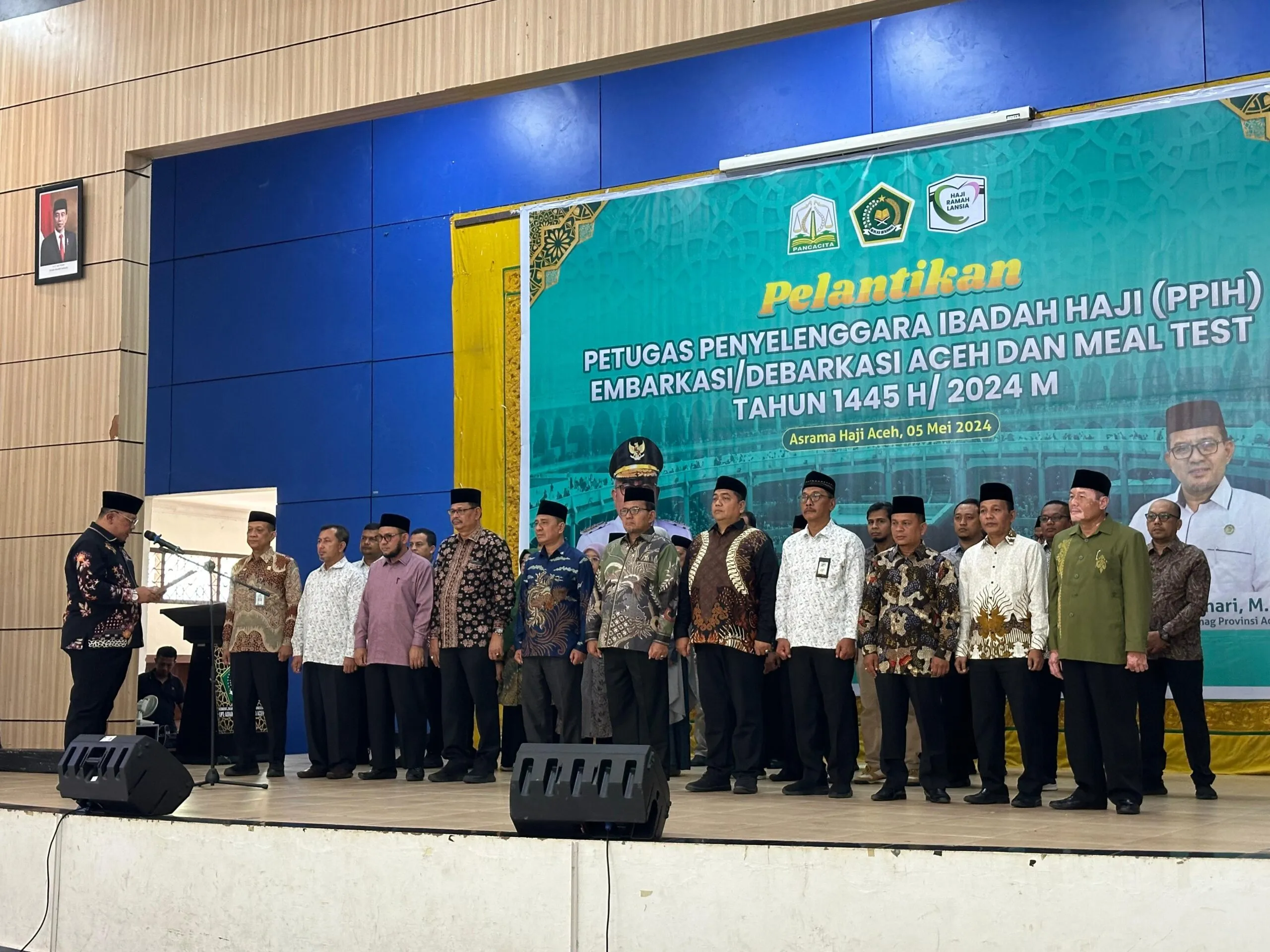 Panitia Penyelenggara Ibadah Haji Embarkasi Aceh 2024 Dilantik