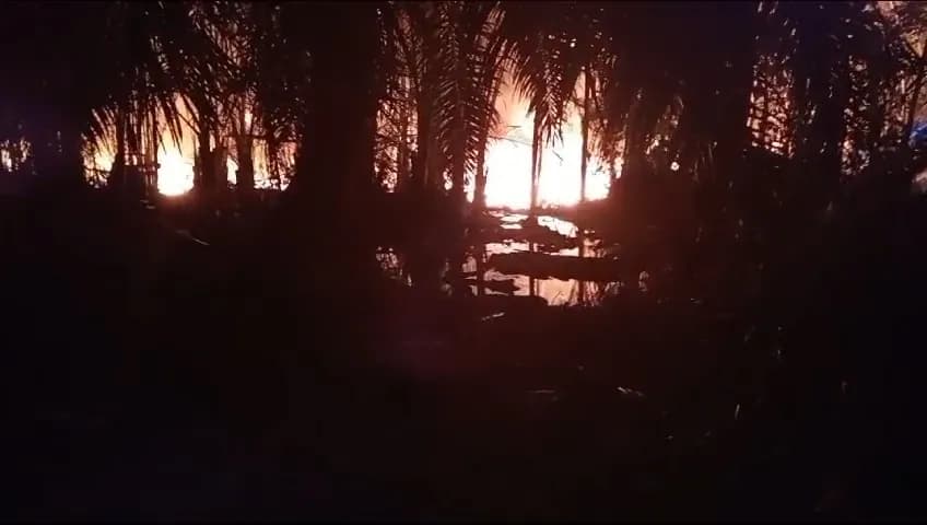 Kronologi Sumur Minyak Ilegal di Aceh Timur Terbakar