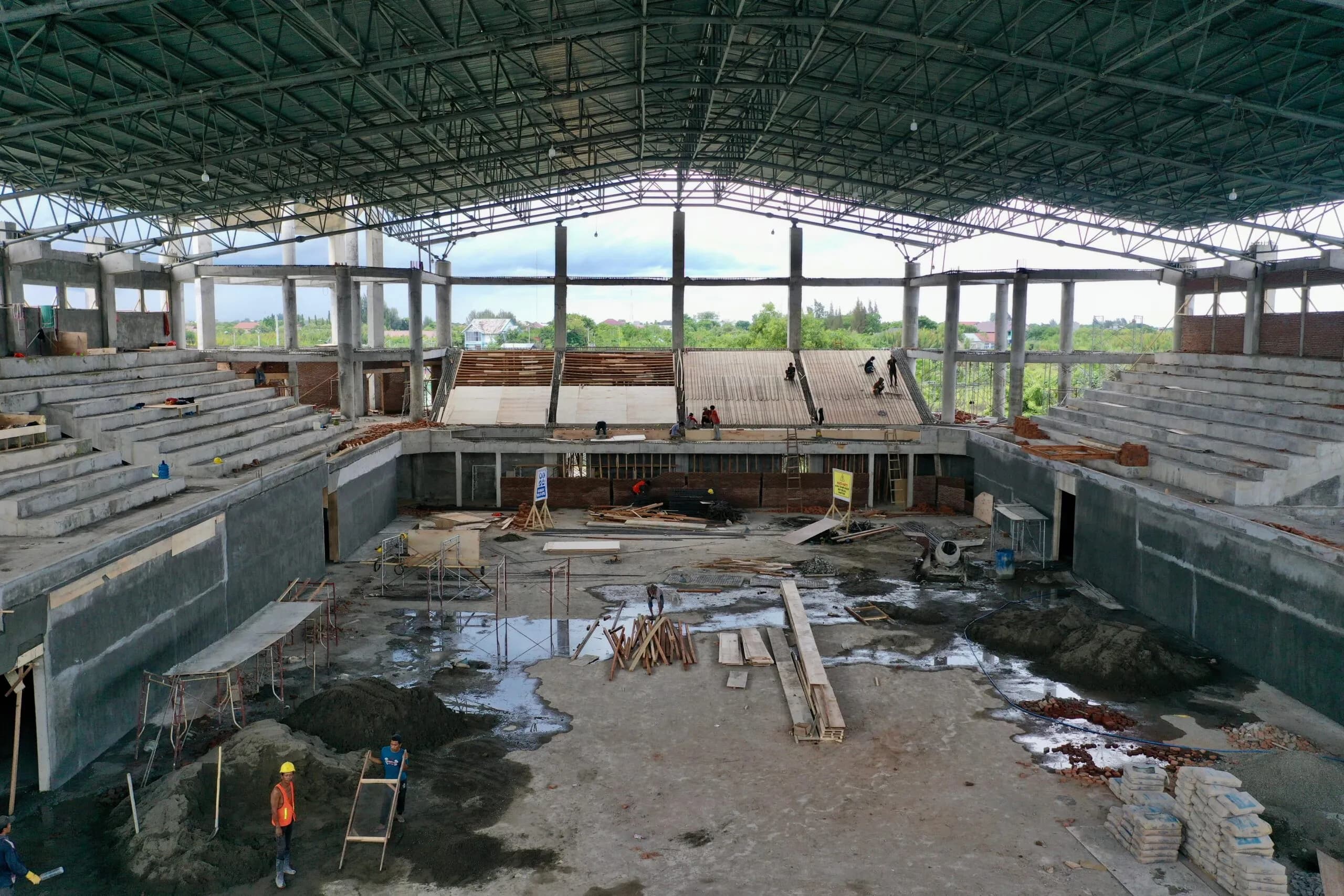 Begini Progres Proyek Stadion dan Venue PON 2024 Aceh – Sumut