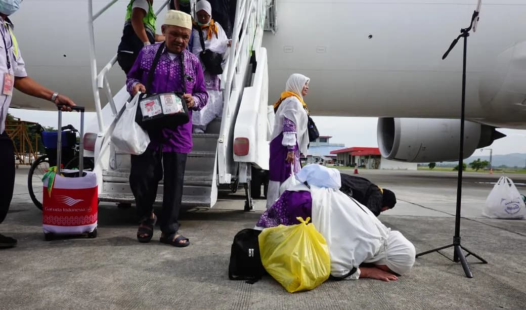 Sudah 1.957 Jemaah Haji Aceh Sudah Kembali ke Tanah Air