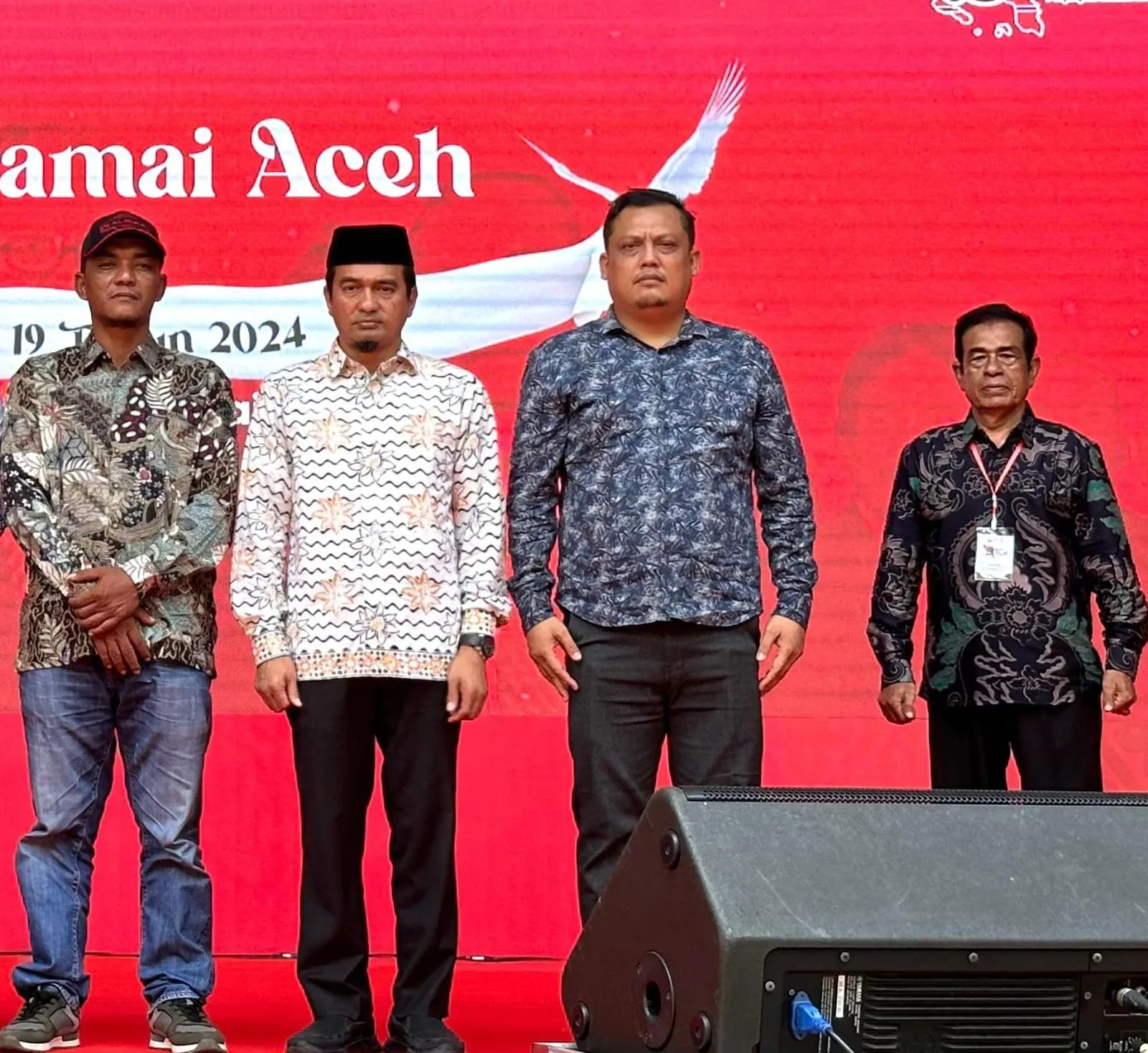 Ketua BRA Tersangka Korupsi Bantuan Korban Konflik Hadiri Peringatan HDA