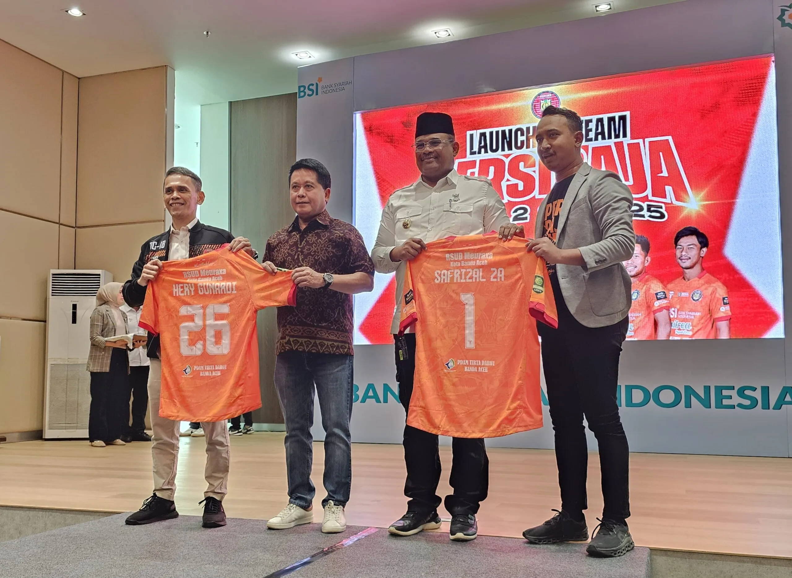 BSI Jalin Kerjasama dengan Persiraja dan PB PON Wilayah Aceh