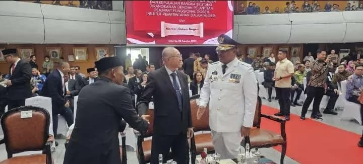Wali Nanggroe Hadiri Pelantikan Safrizal jadi Pj Gubernur Aceh