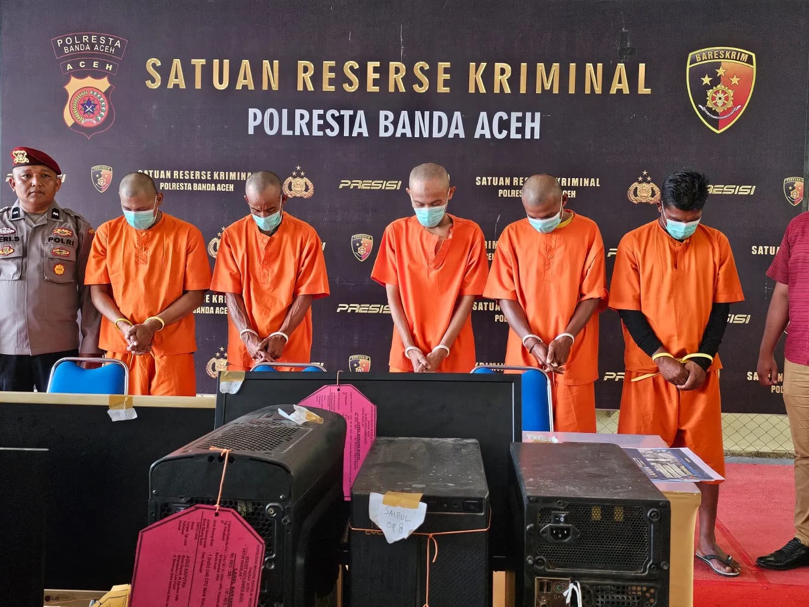 Polisi Tangkap Operator Warnet di Banda Aceh yang Fasilitasi Warga Main Judol