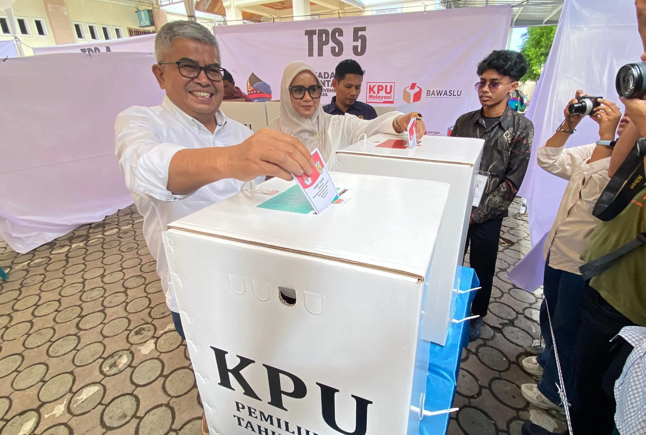 Usai Nyoblos, Bustami Yakin Menang di Pilkada Aceh 2024