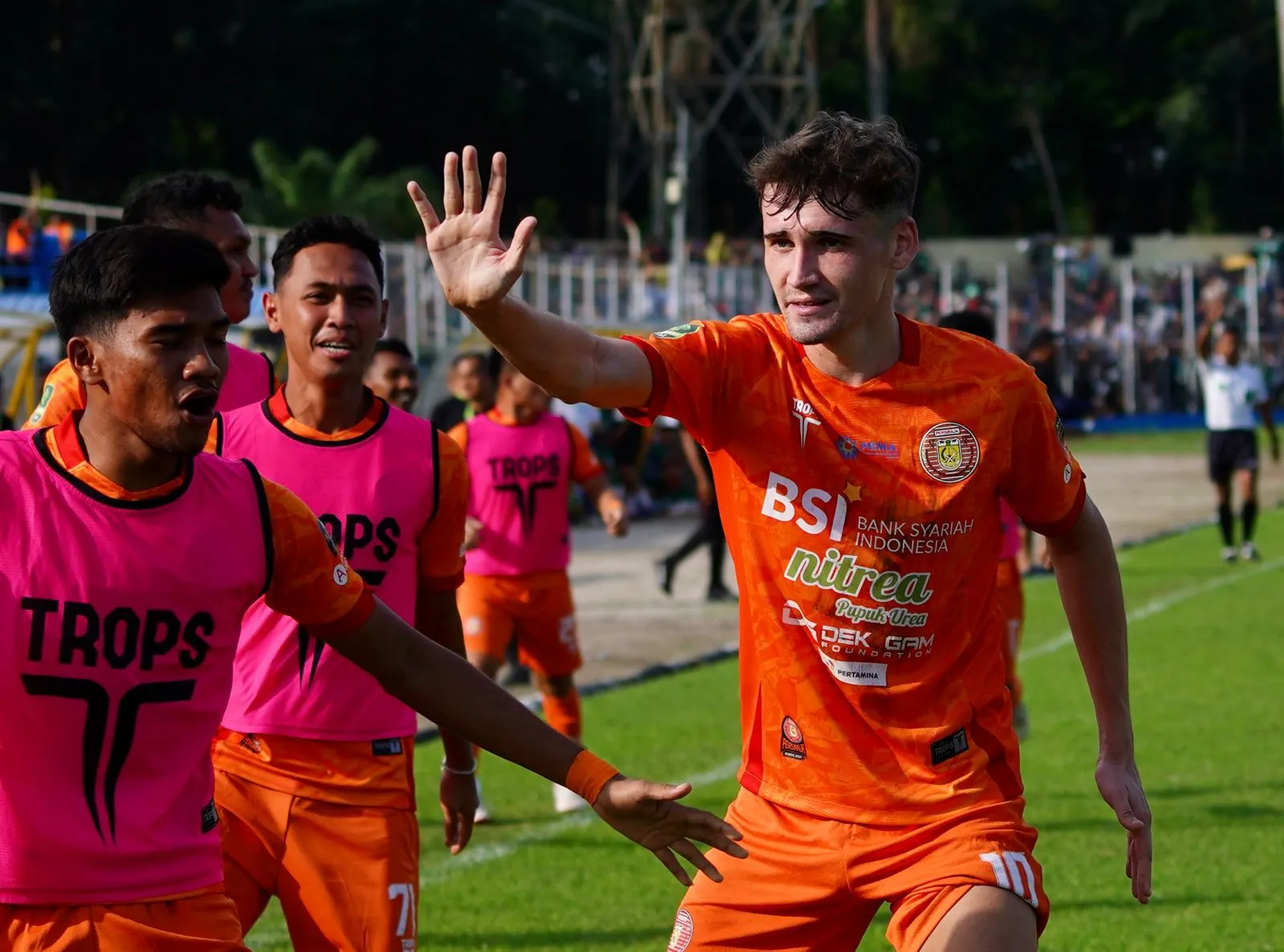Persiraja ‘Geprek’ PSMS Medan di Stadion Baharuddin Siregar
