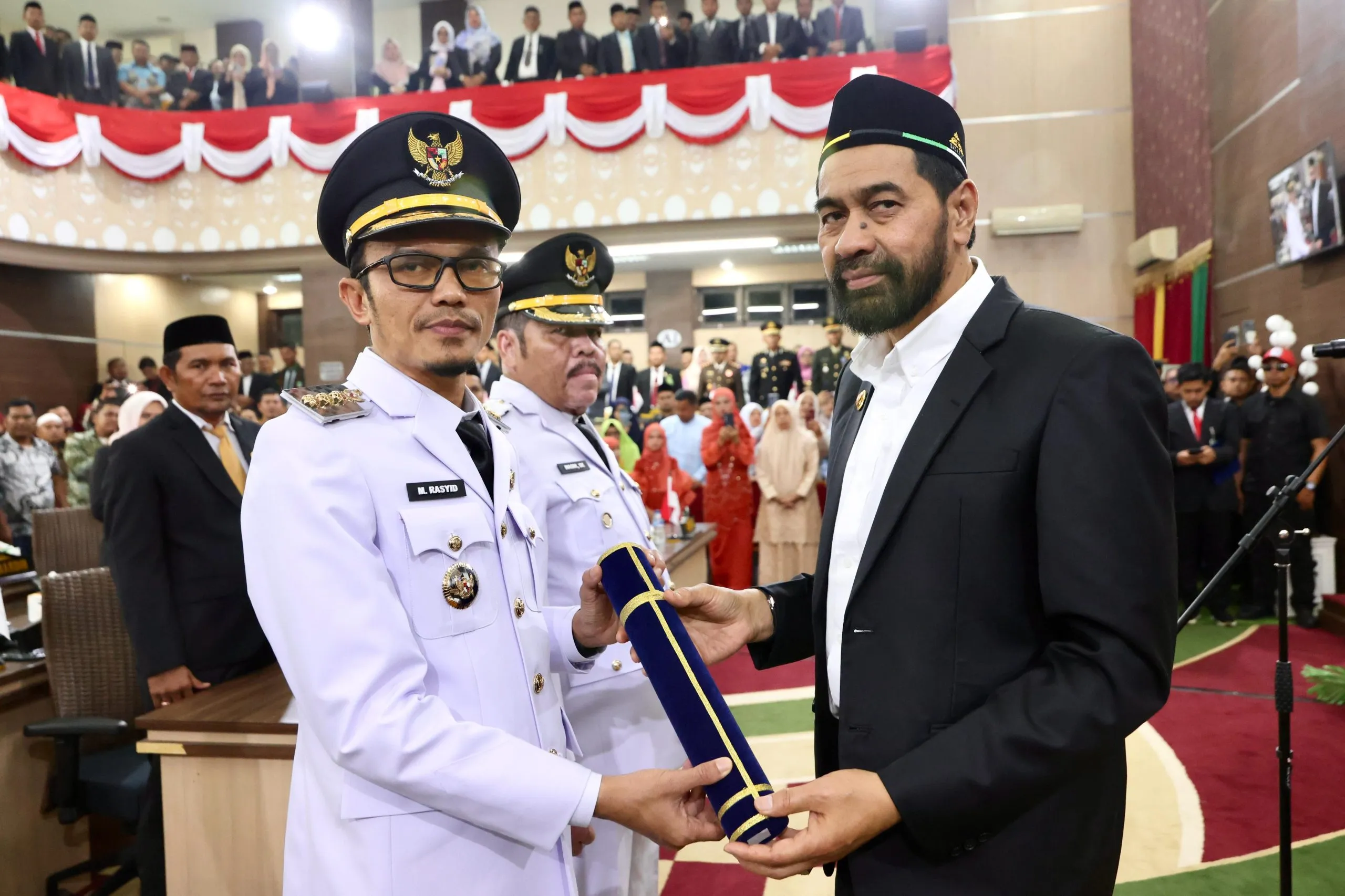 Rasyid Bancin dan Nasir Kombih Resmi Pimpin Subulussalam