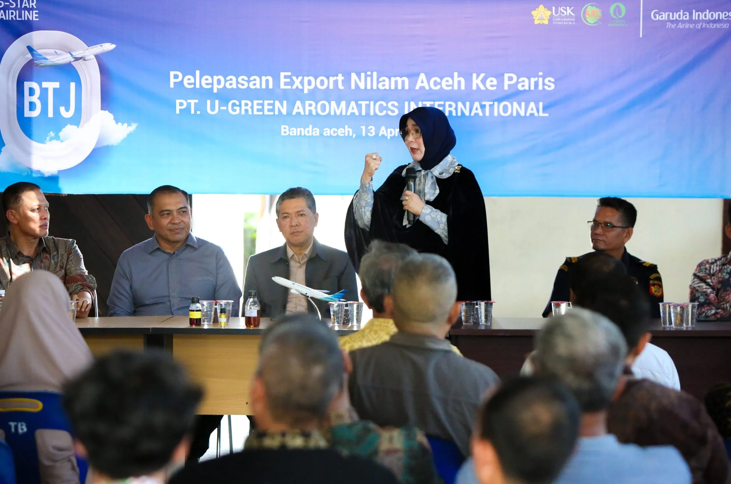 Nilam Aceh Tembus Pasar Eropa, Illiza Siap Kolaborasi dengan USK