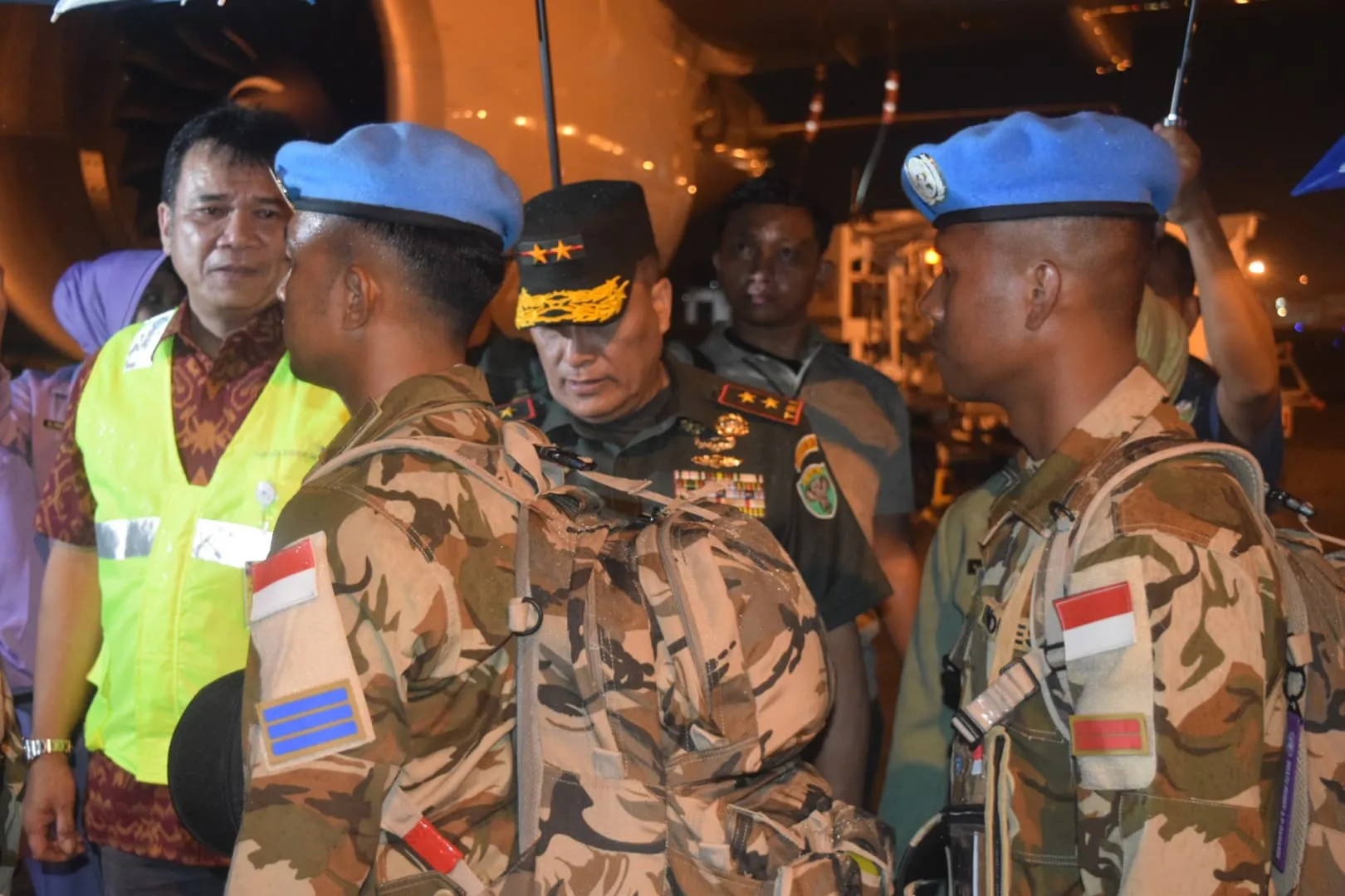 467 Prajurit TNI di Aceh Berangkat ke Lebanon untuk Misi Perdamaian