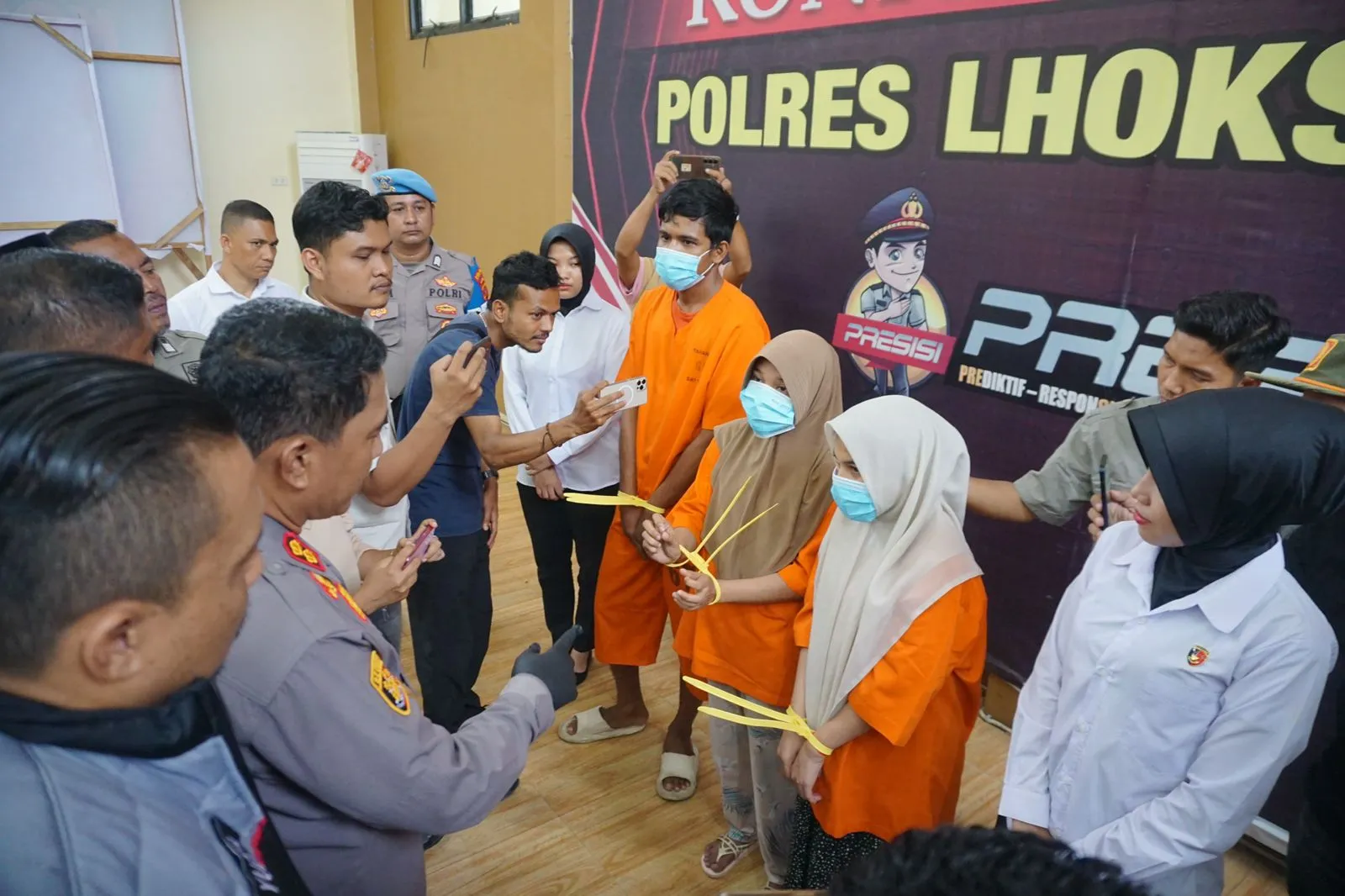 Polisi Bongkar Praktik Prostitusi Online di Lhokseumawe dengan Tarif Rp700 Ribu Sekali Kencan