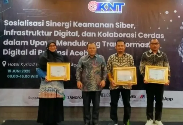 Abdya Raih Peringkat III Provinsi Aceh Penyelengaraan Persandian 2024