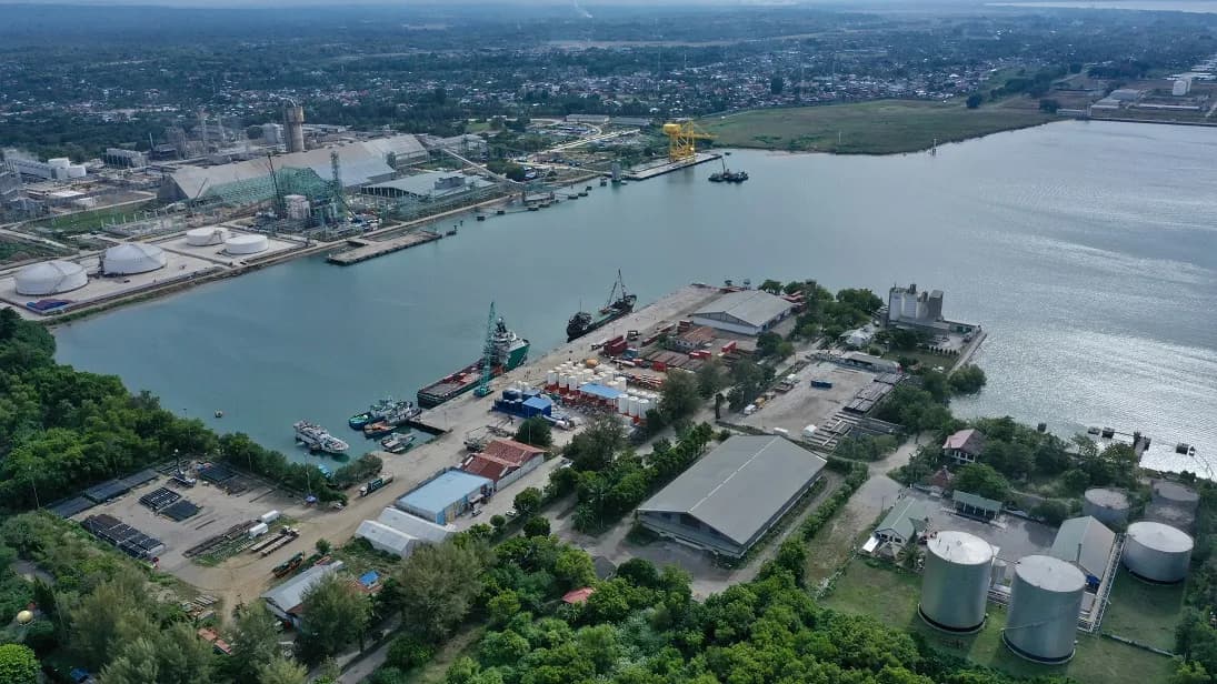 Aktivitas Ekspor di Pelabuhan Krueng Geukueh Tunjukkan Trend Positif