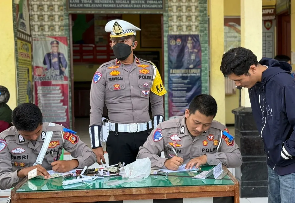 Ops Patuh Hari ke-13, Satlantas Abdya Tilang 35 Pengendara dan Beri 30 Teguran