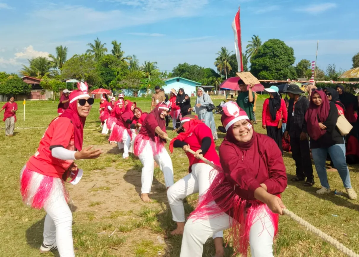 Gampong Pulau Kayu Gelar Sejumlah Kegiatan Sambut HUT RI ke-80