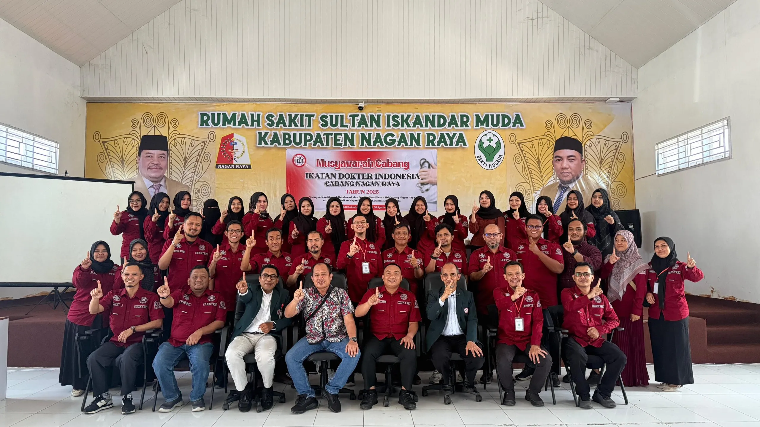 dr. Afzalul Zikri Pimpin IDI Nagan Raya untuk Periode 2025-2028