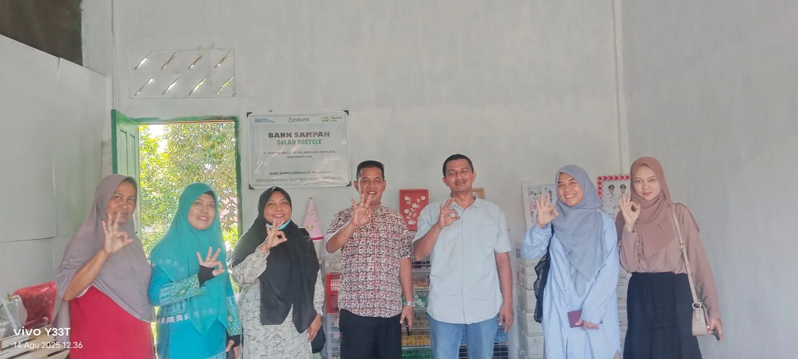 BSI Sukma Lestari dan Bank Sampah Dolah Perkuat Kolaborasi Pengelolaan Sampah