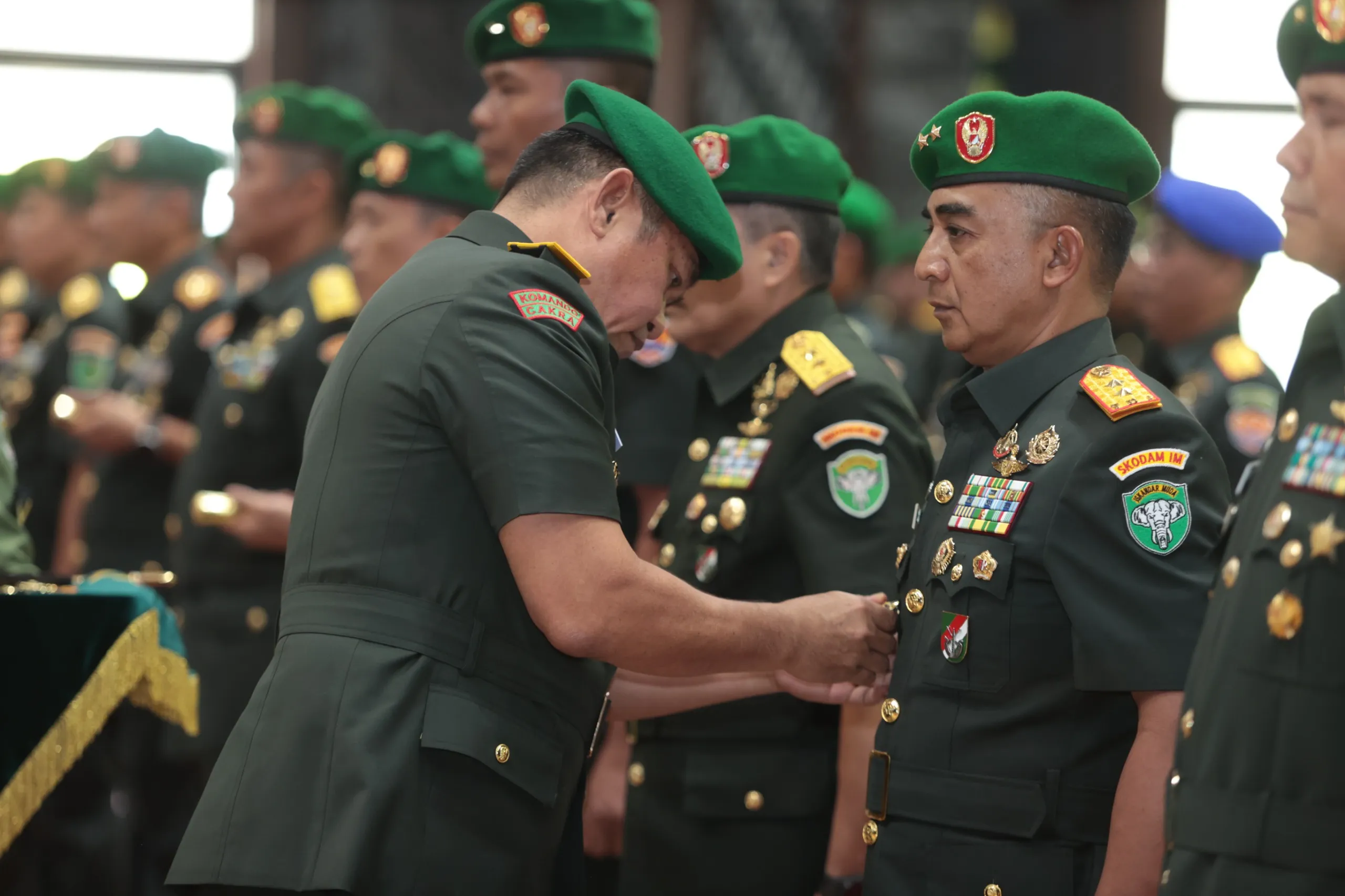 Mayjen TNI Joko Hadi Susilo Resmi Jabat Pangdam Iskandar Muda