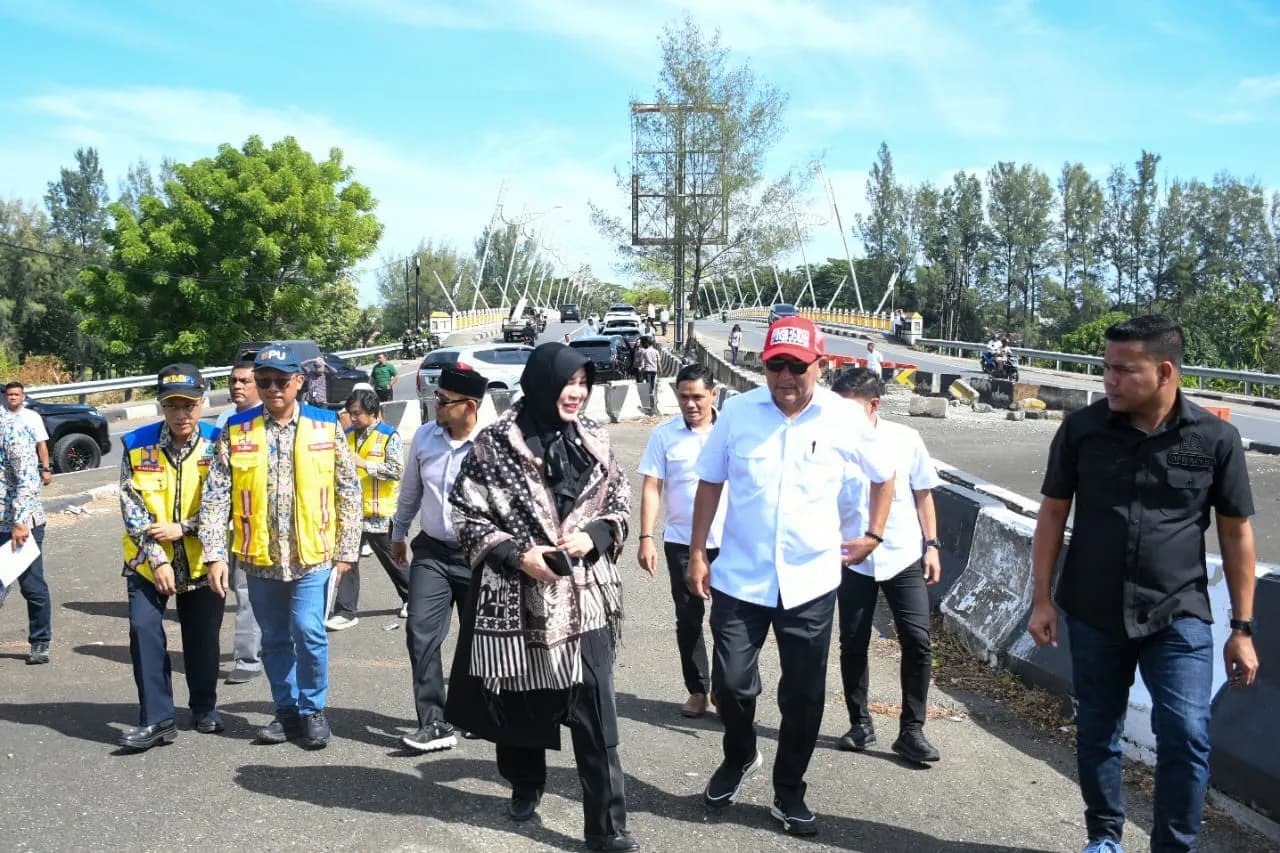 Illiza Harap Pembangunan Jembatan Pango Dilanjutkan