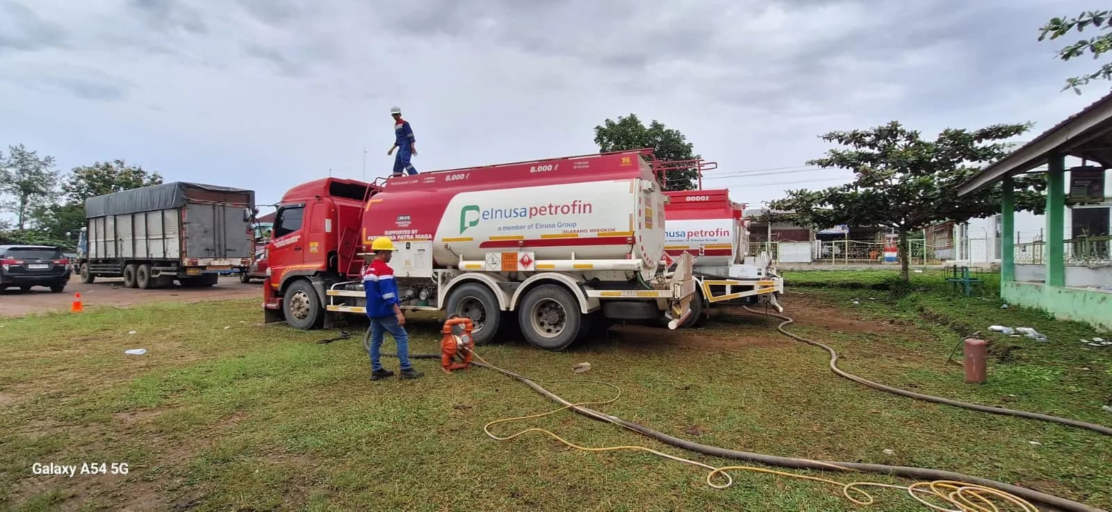 7 Mobil Tangki Pertamina Pasok BBM ke SPBU Bener Meriah