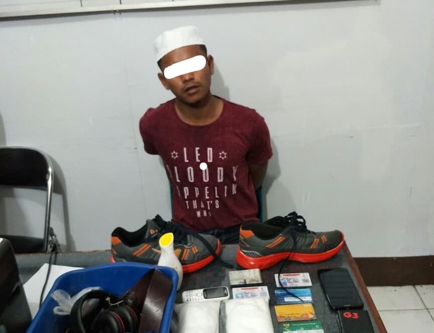 Seorang mahasiswa kedapatan bawa Sabu 1 kilo di Bandara SIM