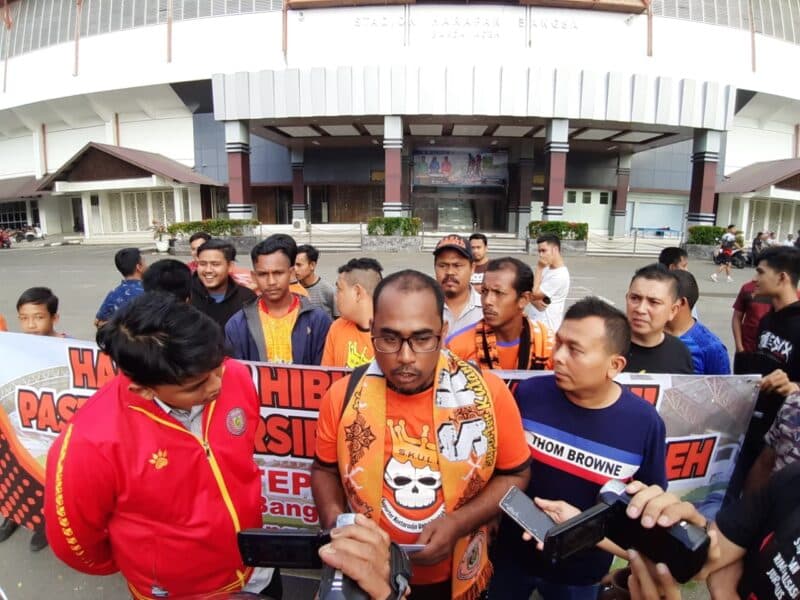 SKULL Desak Pemerintah Aceh Rehab Stadion Harapan Bangsa