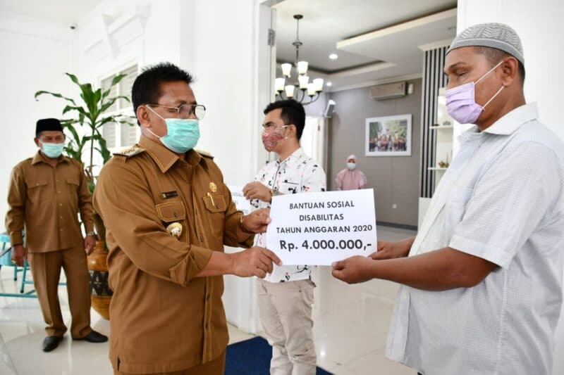 Penyandang Disabilitas di Banda Aceh Dapat Bantuan Rp 4 Juta Per Orang