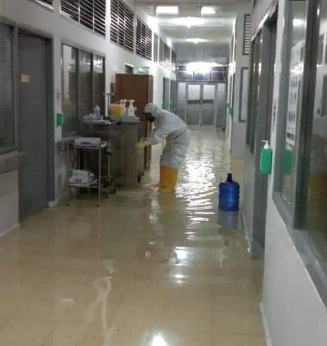 3 Pasien Corona di RSUZA Dievakuasi Karena Banjir