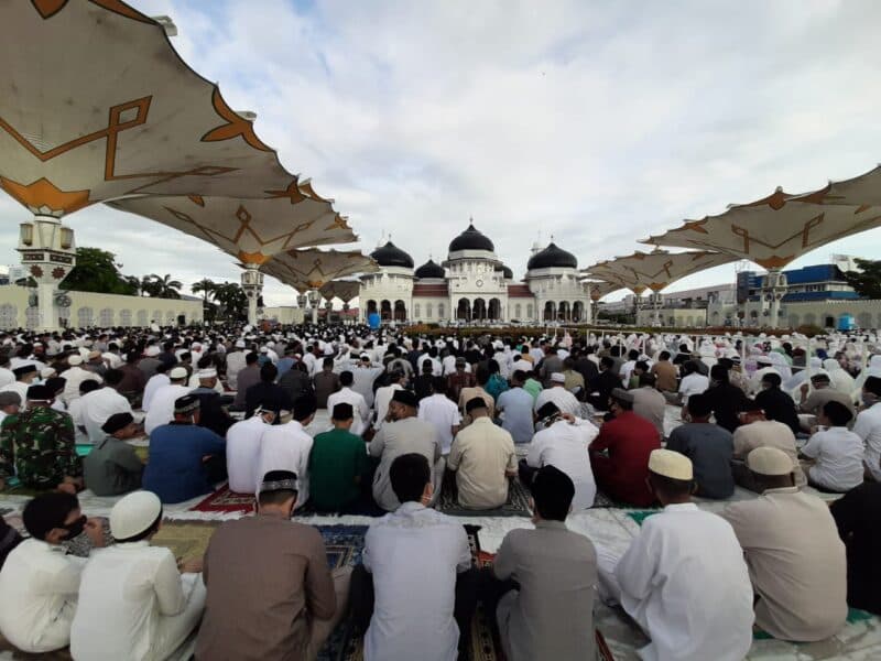 Masyarakat Tetap Diizinkan Shalat ID di Masjid Raya Baiturrahman