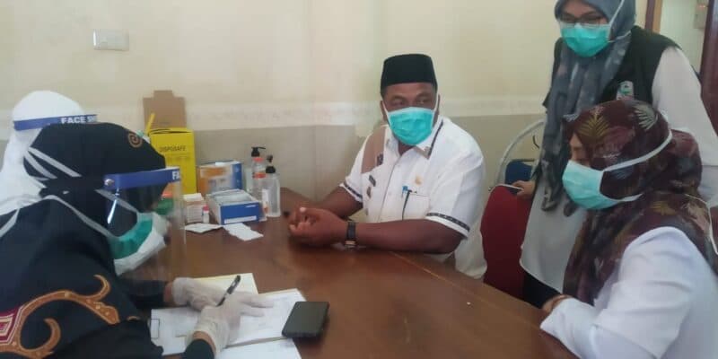 Bupati Aceh Singkil Dulmusrid Sembuh Dari Covid-19