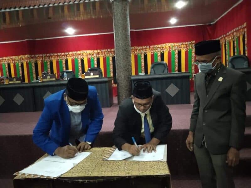Banggar DPRK Aceh Singkil Sepakati Nilai Rancangan Anggaran 2021 Rp 942,8 M