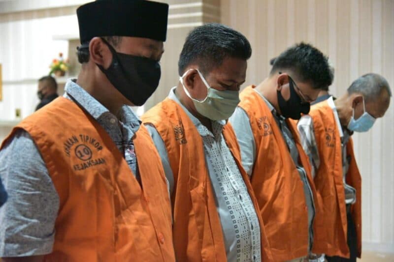 Empat Tersangka Dugaan Korupsi Pembangunan Jalan di Aceh Tenggara Ditahan